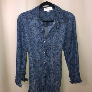 Anthroplogie Cloth & Stone adorable tie dress PS